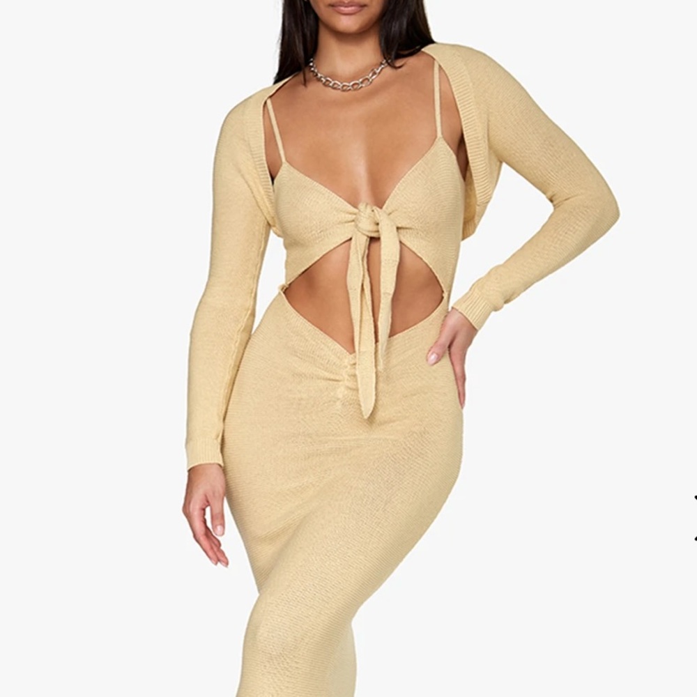 Danielle Bernstein Cropped Sweater - image 1